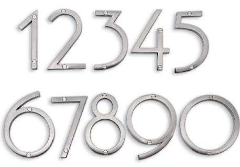 Hardware: Sausalito House Numbers