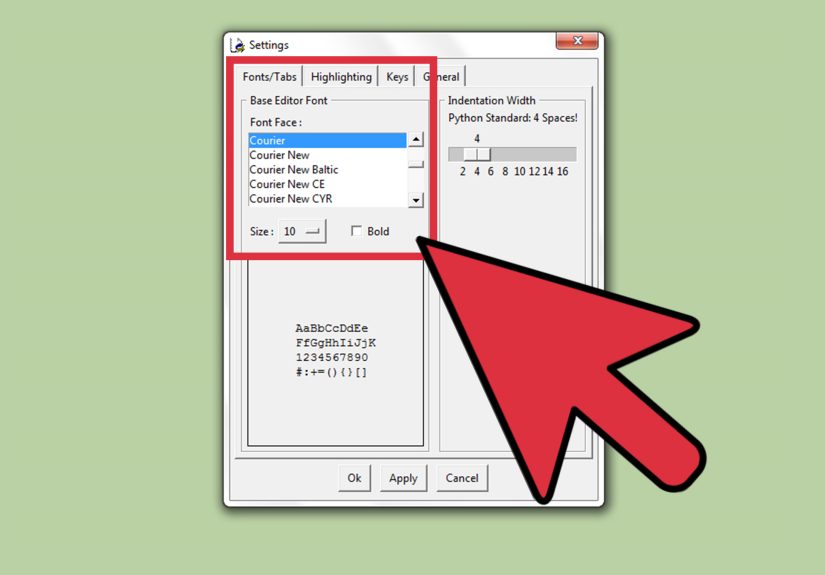 How to Quickly Change the Font Size in Python Shell