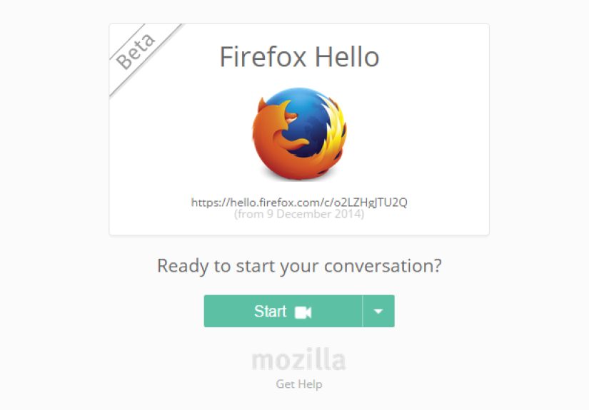 How To Start A Conversation With Firefox Hello