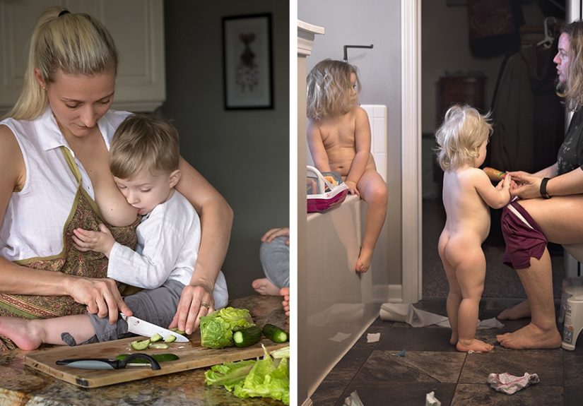 I Took These 22 Brutally Honest Photos Of Moms To Show What “Mother’s Day” Really Looks Like
