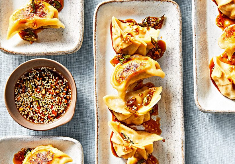 Japanese Pan-Fried Chicken Gyoza Recipe
