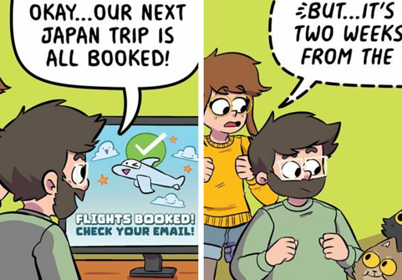 Love And Cats: 30 Hilariously Relatable Comics Inspired By This Artist’s Real Life