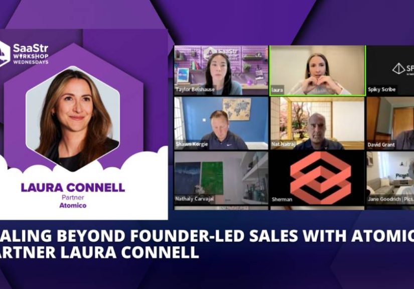 Scaling Beyond Founder-Led Sales with Atomico Partner Laura Connell
