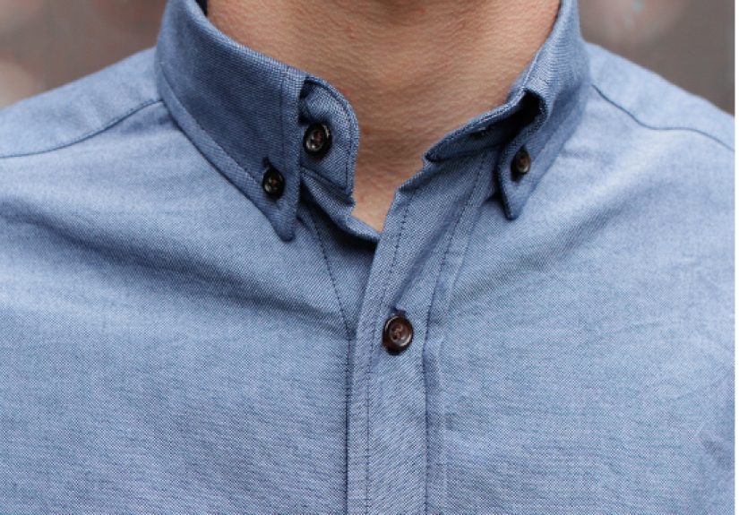 Sky & Indigo Pinpoint Oxford Jack