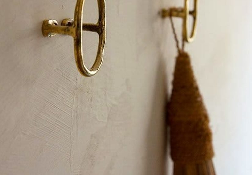 Solid Raw Brass Hook