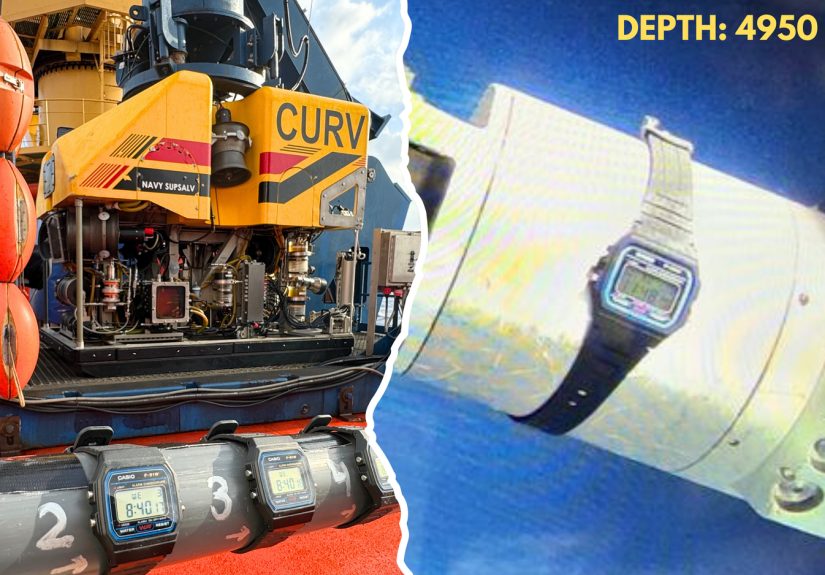 Taking A $15 Casio F91W 5,000 Meters Underwater