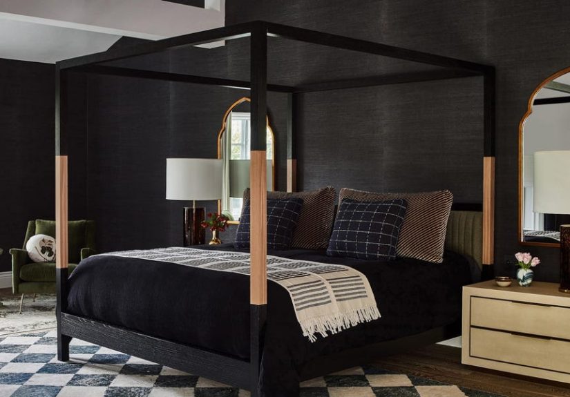 27 Dramatic Black Bedrooms - Chic Black Bedroom Ideas