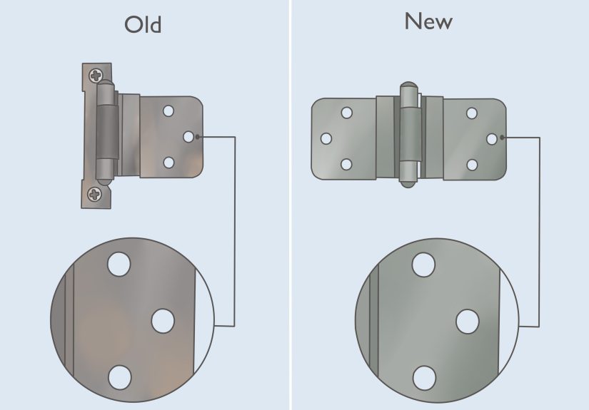 3 Simple Ways to Measure Cabinet Hinges