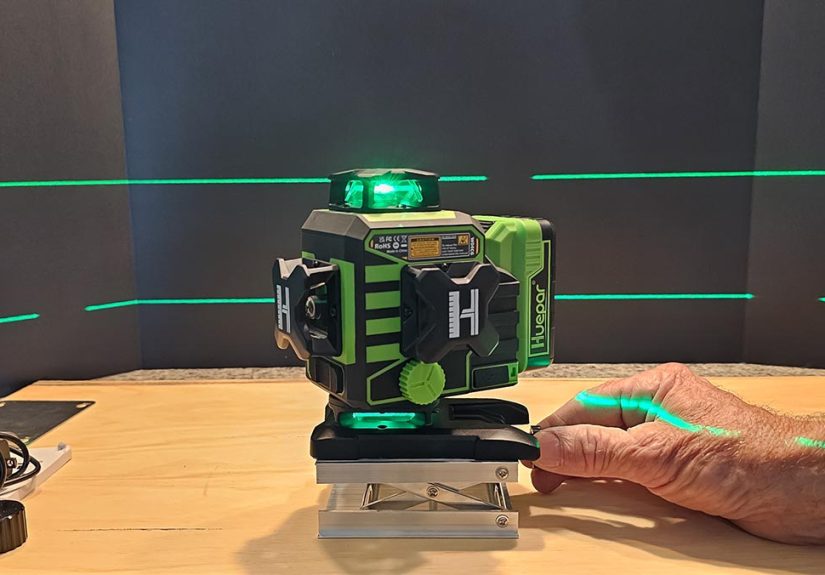 A Huepar 360 Laser Level Review: Pro Features, Not the Pro Price