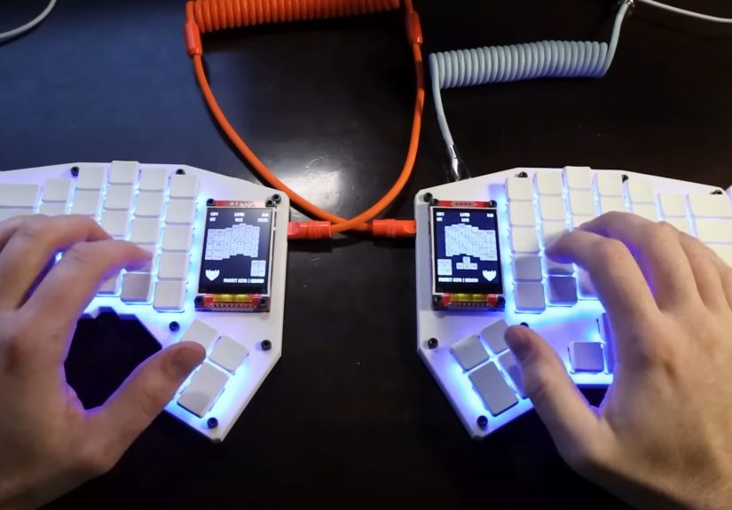 Building A Cyberpunk Modular Keyboard