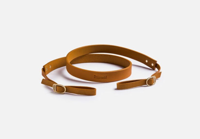 Camera Strap Vintage Cognac Leather