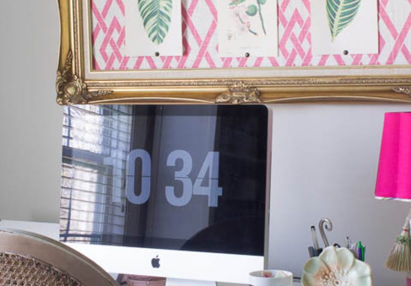 DIY Bulletin Board Wall Art
