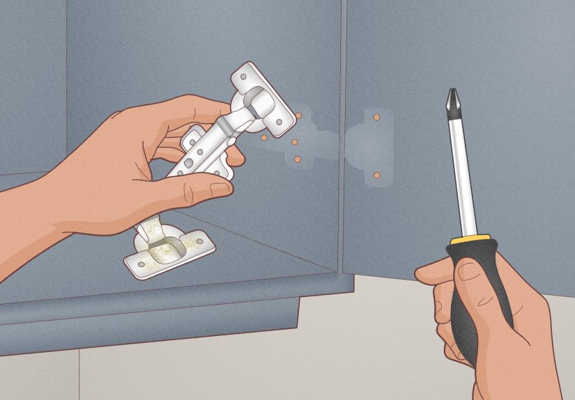 How to Clean Cabinet Hinges: 13 Steps