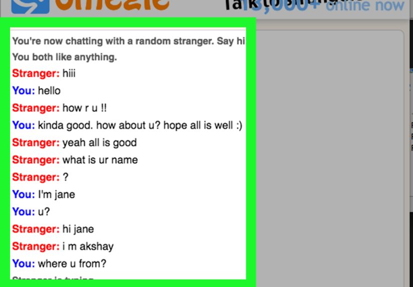 How to Have an Actual Conversation on Omegle: 8 Steps