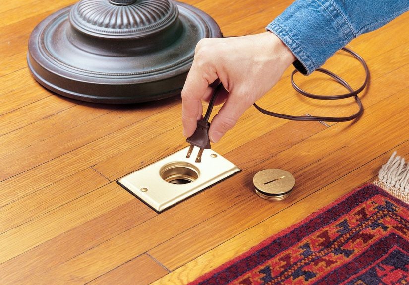 How to Install a Floor Outlet (DIY)