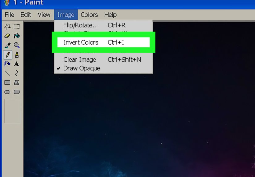 How to Invert Colours in MS Paint: 9 Steps