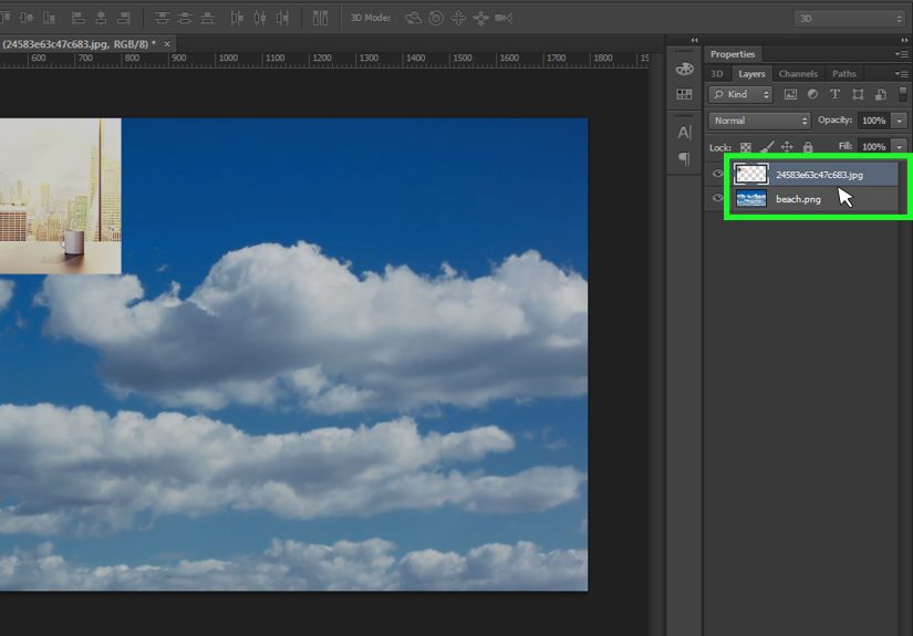 How to Open Multiple Images As Layers in Photoshop Using Bridge