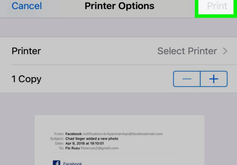 How to Print an Email on iPhone or iPad: 7 Steps