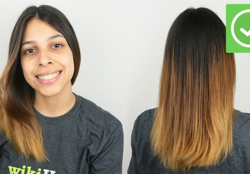 How to Straighten Your Hair With a Flat Iron: 13 Steps