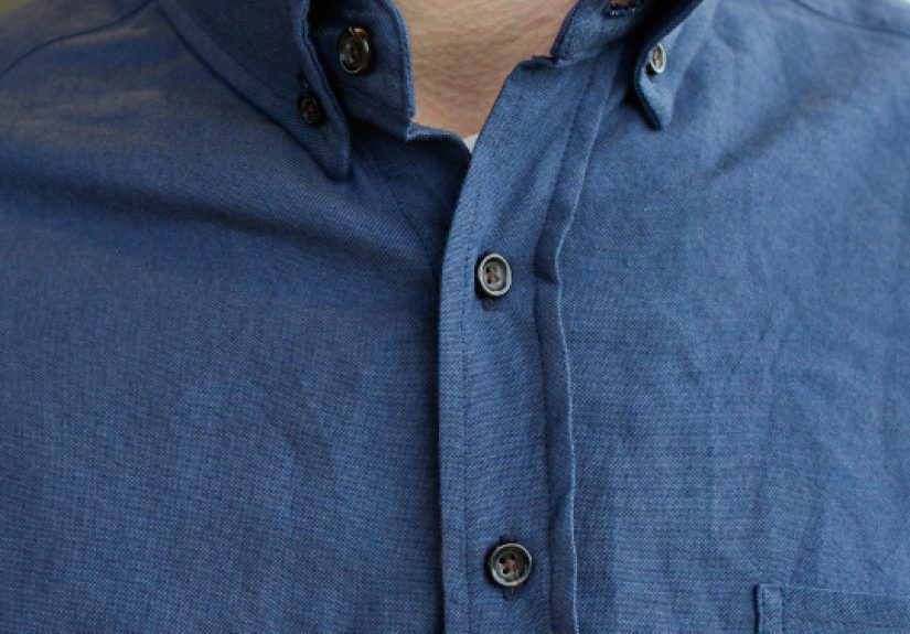 Navy & Indigo Pinpoint Oxford Jack