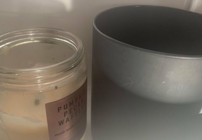 Remove Wax and Labels From a Candle and Repurpose the Jar