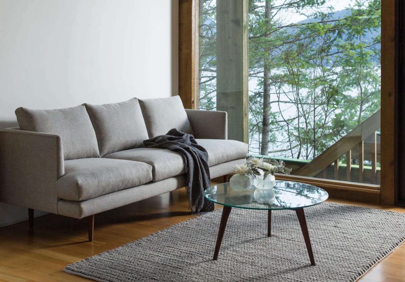 Sofa in Crushed Gravel