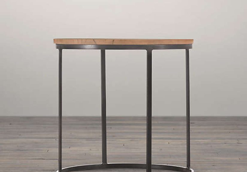 Watts Reclaimed Russian Oak Side Tables